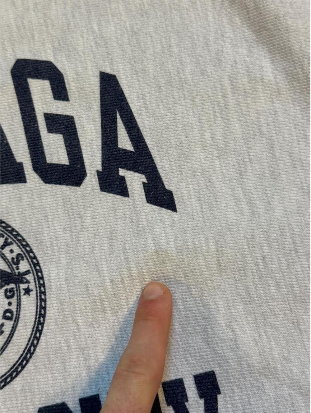 Vintage Gonzaga University Washington Champion Reverse Weave Size Medium - Picture 6 of 8